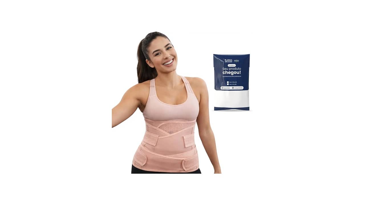 Cinta Pós-parto Qual a Melhor? Recuperação Eficaz e Suporte de Pelve