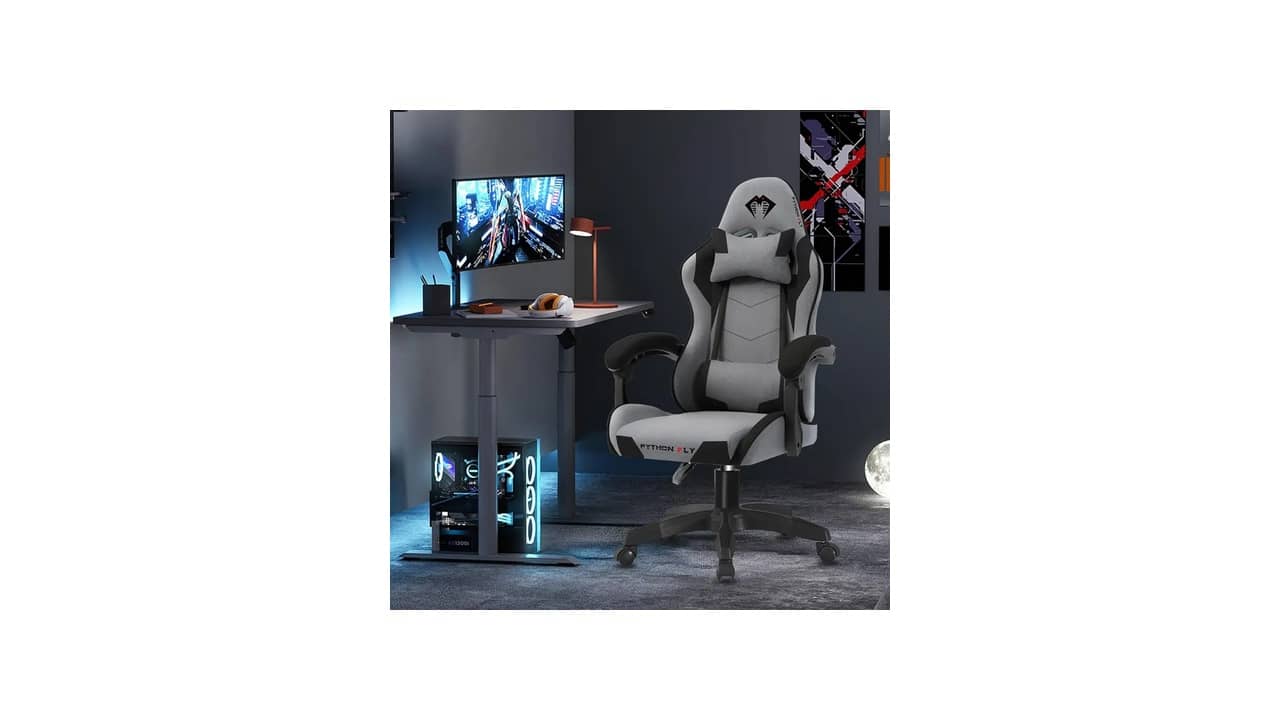 Melhor Cadeira Gamer de Tecido: Design Ergonômico e Suporte Completo