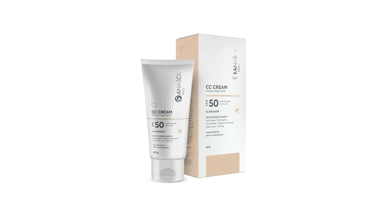 Melhor CC Cream: Cuidado com a Pele com FPS Elevado