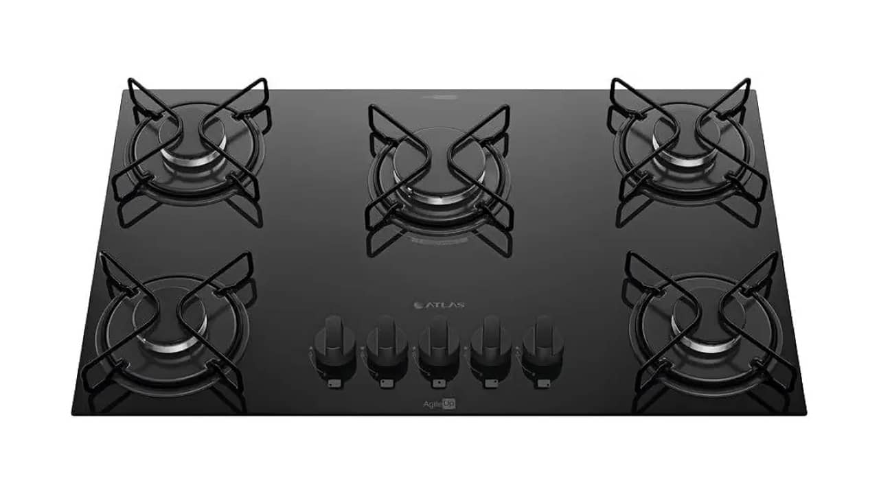 Melhor Cooktop 5 Boca: Acendimento Automático e Mesa de Vidro
