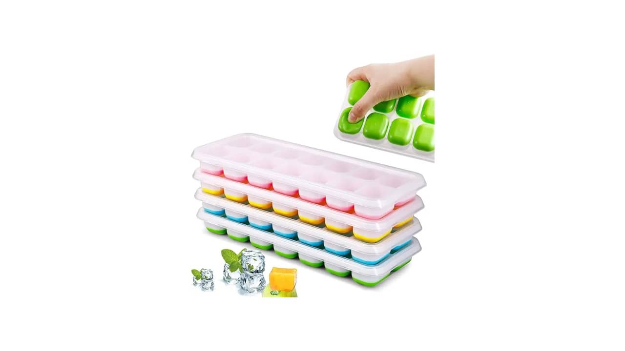 Melhor Forma de Gelo: Flexível e Resistente para Cubos Perfeitos