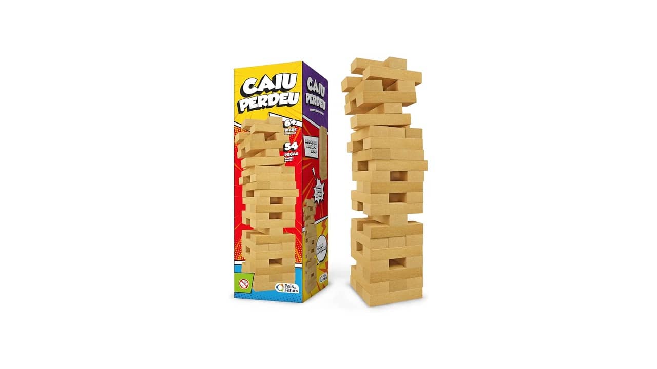Melhor Jenga: Os 10 Modelos Mais Resistentes e Divertidos