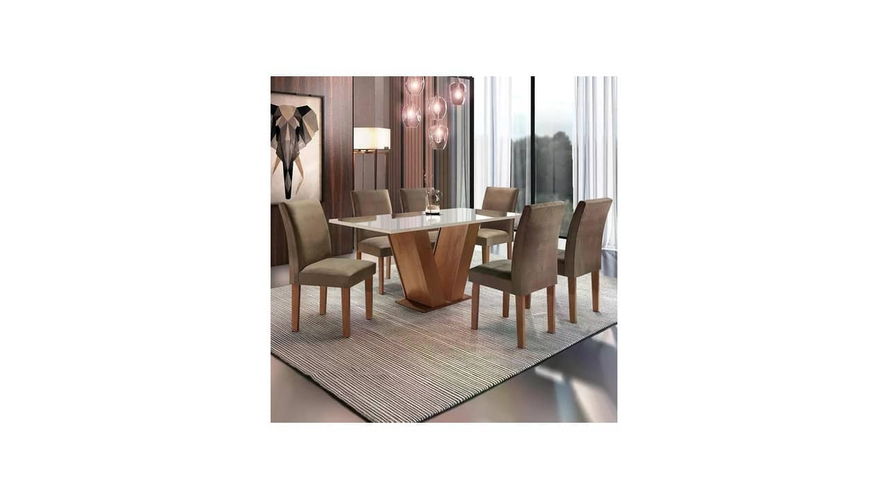 Melhor Mesa de 6 Cadeiras: Análise Detalhada e Recomendações
