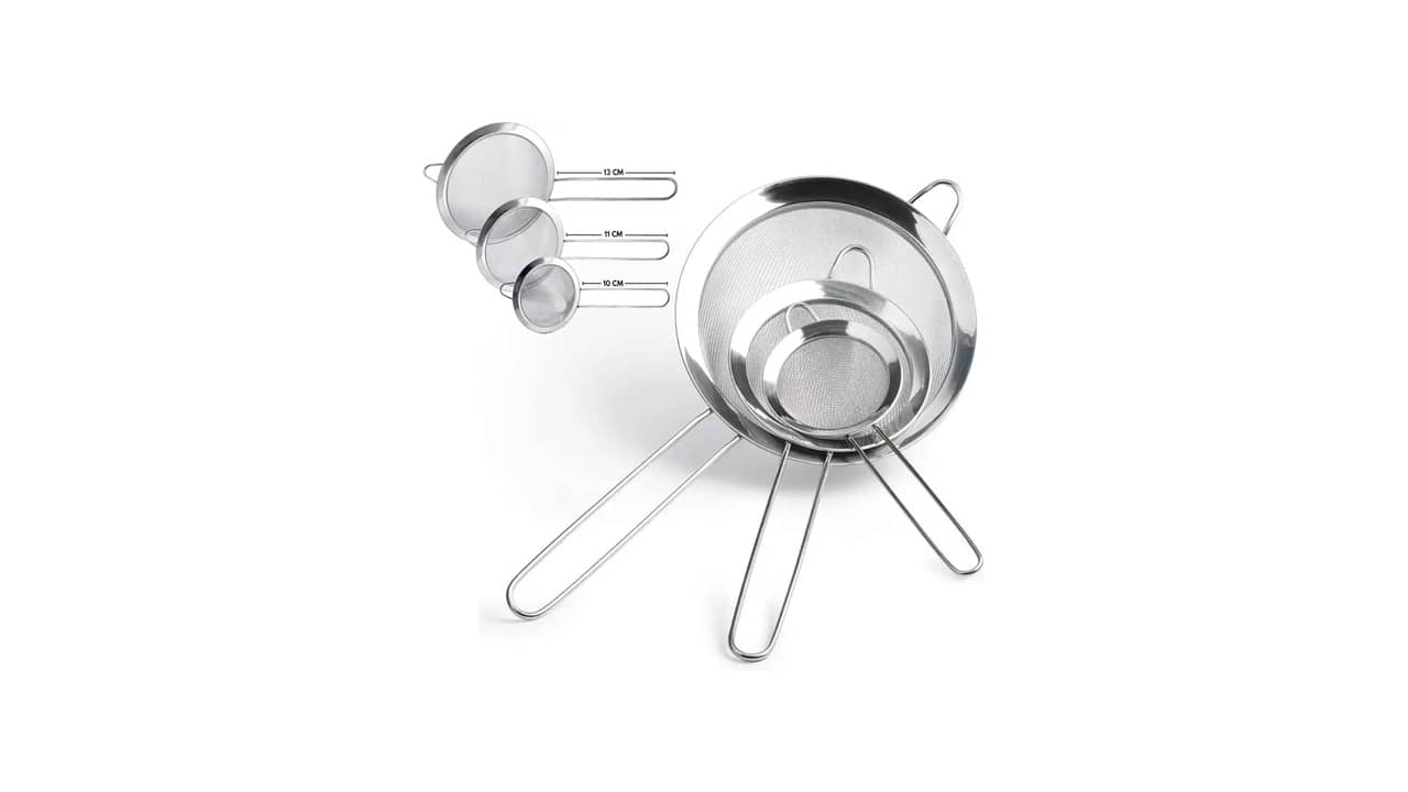 Melhor Peneira: Aço Inox Versátil e Durável