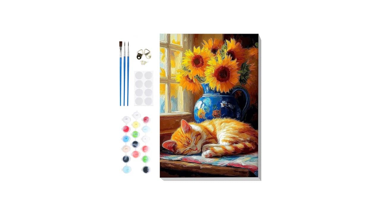 Melhor Pintura por Número: Top 10 Kits de Arte DIY