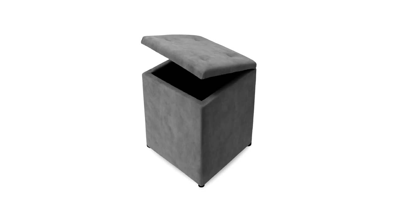 Melhor Puff Baú: Suede e Bege para Decoração e Armazenamento
