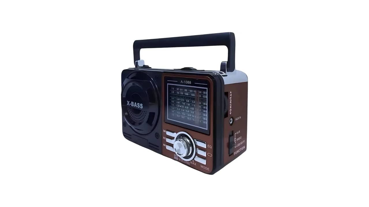 Melhor Rádio: Portátil Bluetooth com Retro Estilo