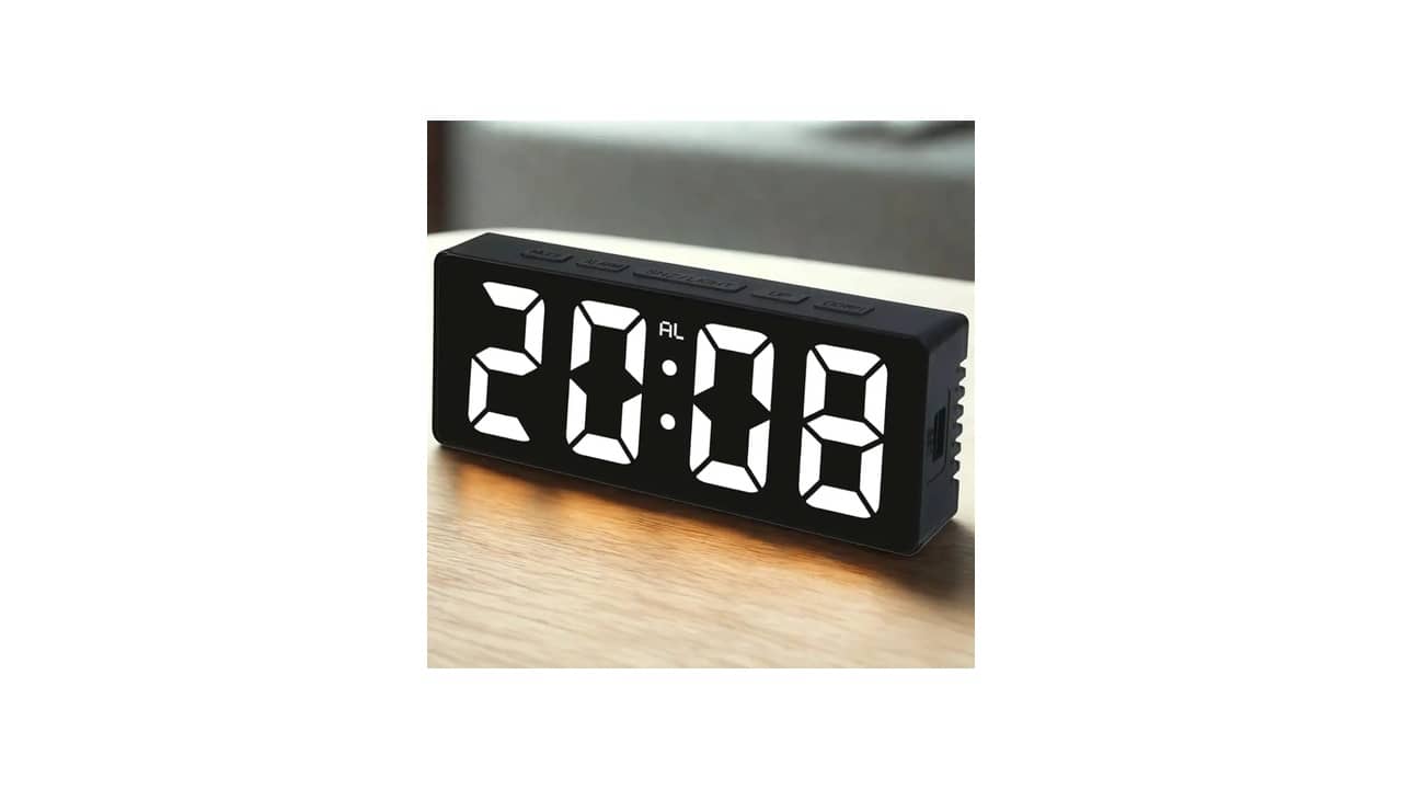 Melhor Relógio Digital: 10 Opções com Luz Noturna e Alarme