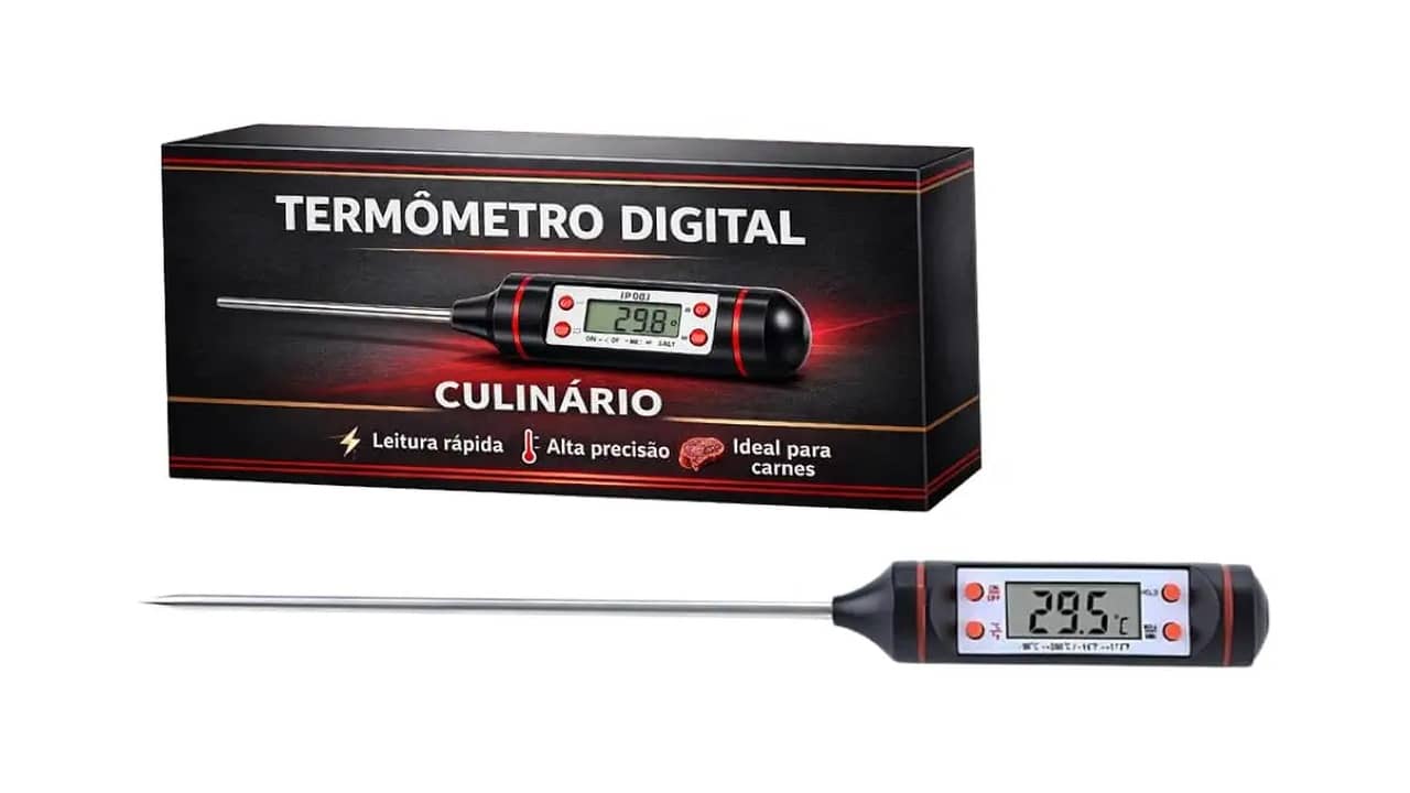 Melhor Termômetro Culinário: Precisão e Durabilidade para Cozinha Profissional