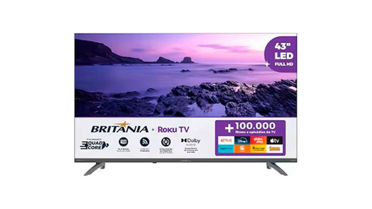 Melhor TV 43 Polegadas Smart: Top 10 com Boas Escolhas