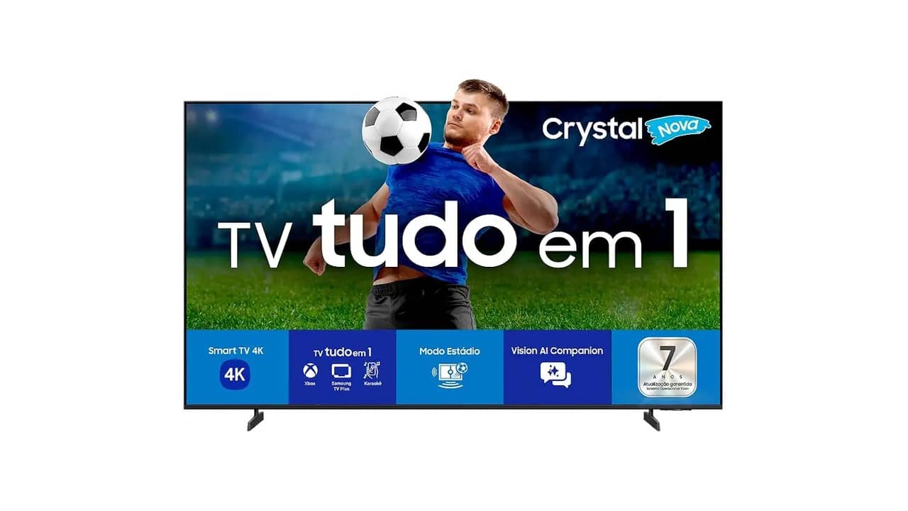 Melhor TV 70 Polegadas Samsung: Crystal UHD vs Vision AI