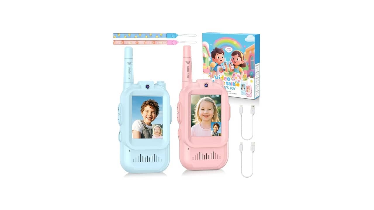 Melhor Walkie Talkie Infantil com Vídeo e Alcance Longo